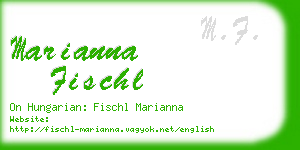 marianna fischl business card